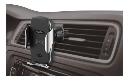 Imagen 2 de 10 de Soporte Y Cargador Inalambrico Auto Porta Celular Noga Q10 E