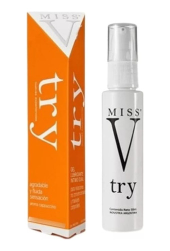 Lubricante Anal Try Miss V Gel Intimo