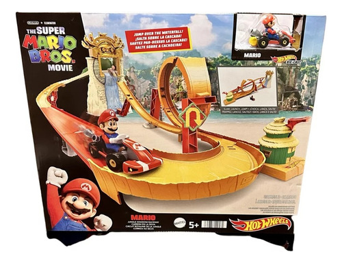 Super Mario Pista Carrera En La Selva Hot Wheels 