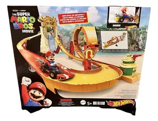 Super Mario Pista Carrera En La Selva Hot Wheels