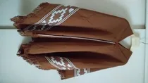 Comprar Oferta Poncho Color Vicuña Salteño Tucumano Adulto 140x180