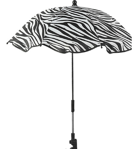 Guarda- Para Carrinho De Bebê, Guarda-chuva Preto E Branco