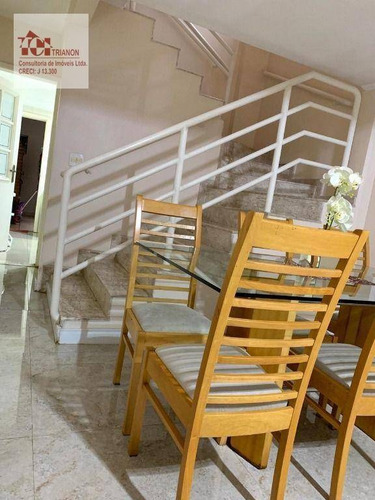Imagem 4 de 26 de Sobrado Com 3 Dormitórios À Venda, 165 M² Por R$ 785.000,00 - Vila Bastos - Santo André/sp - So0633