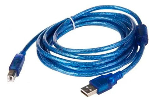 Cable Usb 2.0 Impresora 5m 5 Metro Con Filtro