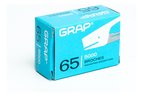 Broches Para Abrochadora Grap 65  Caja X 5000 Ganchos