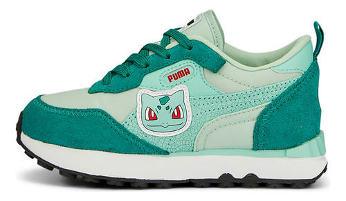 Tenis Puma Rider Fv Bulbasaur Ps Niño - Verde