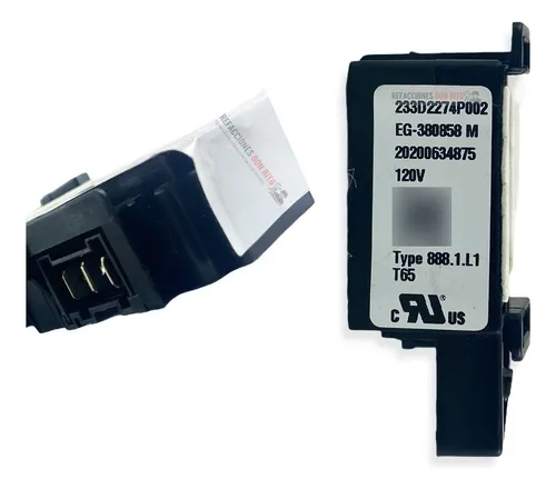 . Seguro Puerta Switch Lavadora Mabe Aqua Saver Green