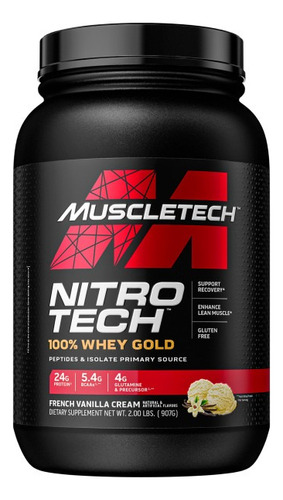 Proteina Nitro Tech Whey Gold 2,2 Lb Muscletech 