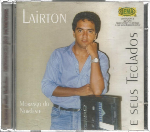 Cd Lairton E Seus Teclados, Morango Do Nordeste (Usado)