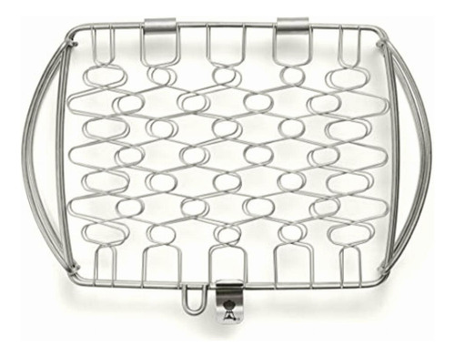 Weber Stainless Steel Fish Basket, Small (11.1 X 7.2 X 2) Color Plateado