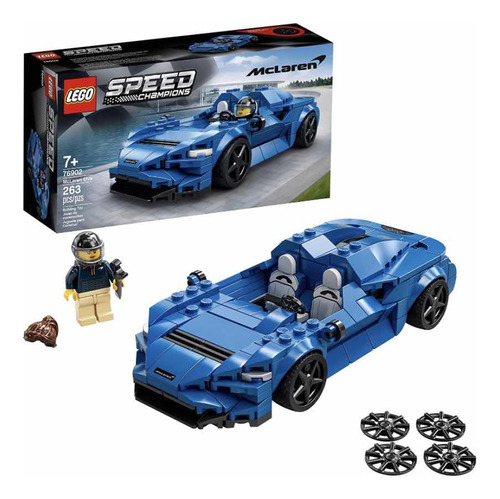 Lego Speed Champions 76902 Mclaren Elva 263 Pzas Original