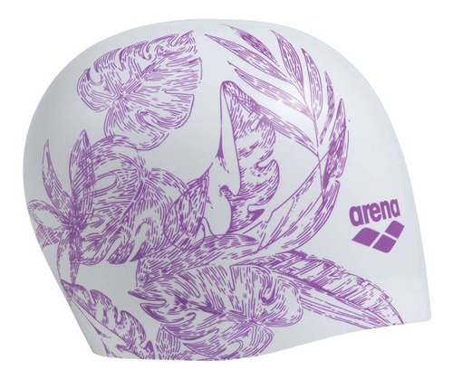 Gorra Natación Arena Sirene Moulded Silicona Cabello Largo