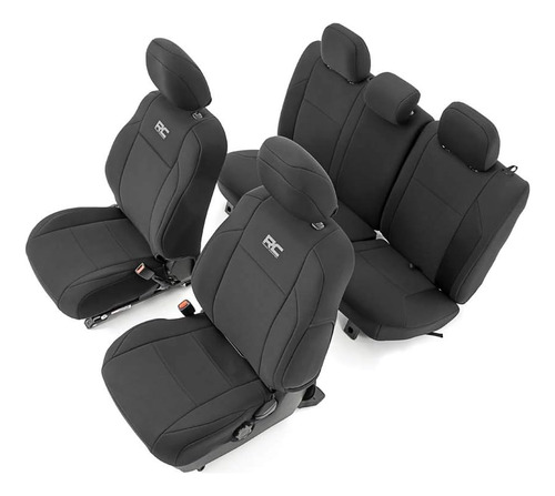 Fundas De Asiento De Neopreno Delantero Y Trasero Para Tacom