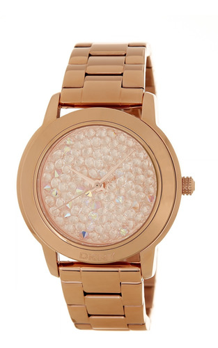 Reloj Dkny Stainless Steel Rose Gold Tompkins Ny8475