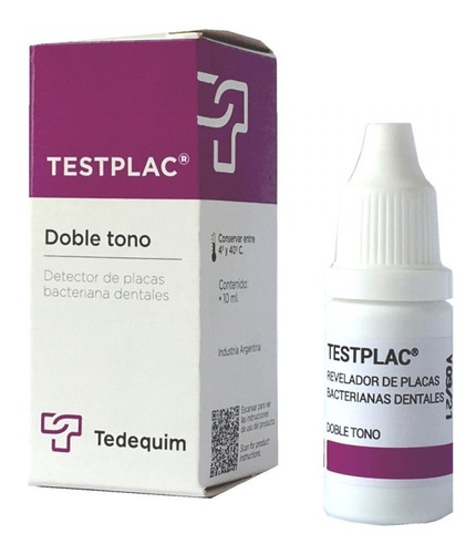 Testplac Doble Tono Detector Placas Bacterianas Tedequim 