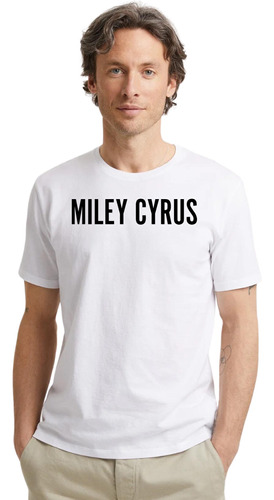 Remera Miley Cyrus - Algodón - Unisex - Diseño Estampado B3