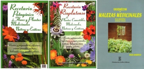 Plantas Medicinales + Recetario Rioplatense Y Patagónico