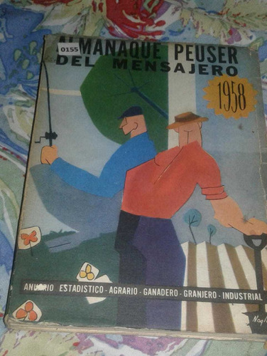 Libro Almanaque Peuser Del Mensajero 1958 