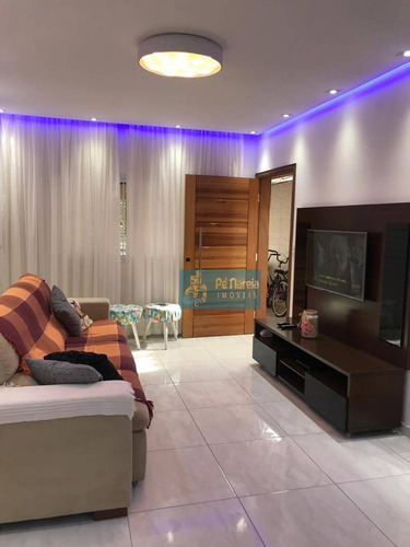 Imagem 8 de 30 de Sobrado Com 4 Dormitórios À Venda, 178 M² Por R$ 850.000,00 - Canto Do Forte - Praia Grande/sp - So0077