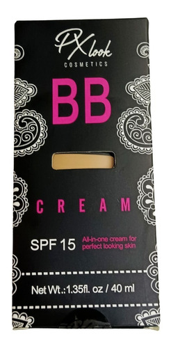 Maquillaje Liquido Bb Cream Profesional Spf 15 Px Look