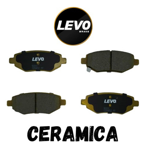 Pastilla Freno Ceramic Levo Tras Chery Tiuna 15 16 9001