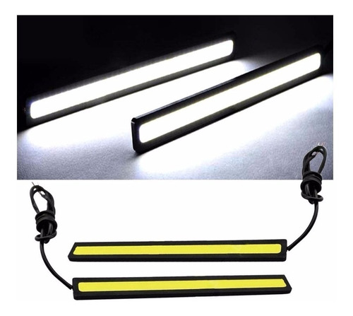 Barra Led Cob 3500lumens 17cm Carro O Moto 12voltios Par