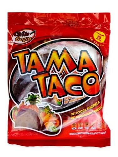 4paq C/10 Dulce Tama-taco Ostia Tortilla Rueda Tamarindo Chi