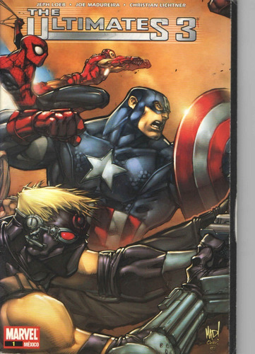 Comic Marvel The Ultimates 3 Num 1 #1 Español 