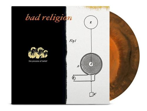 Bad Religion - The Process Of Belief Lp Marmoleado