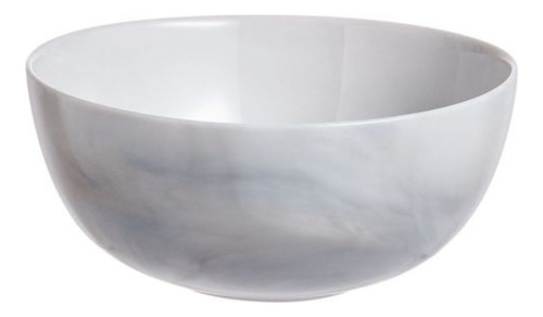 Diwali Juego 4 Bowls De Opal Tazón Cereal Diseño Mármol Gris