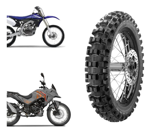 Pneu Traseiro Borilli Infinity Mx 007 110/90-19 Medium Soft