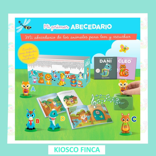 Imagen 2 de 7 de Coleccion Primer Abecedario Libro + Figura Varias Ediciones