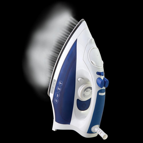 Imagen 4 de 9 de Plancha A Vapor Black+decker® Suela Acero Inoxidable Ir7003