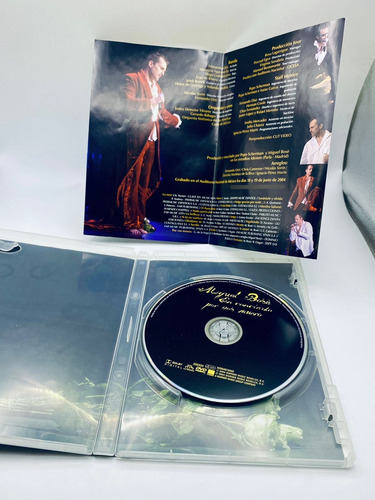 Miguel Bose En Concierto Por Vos Muero Dvd (Usado)