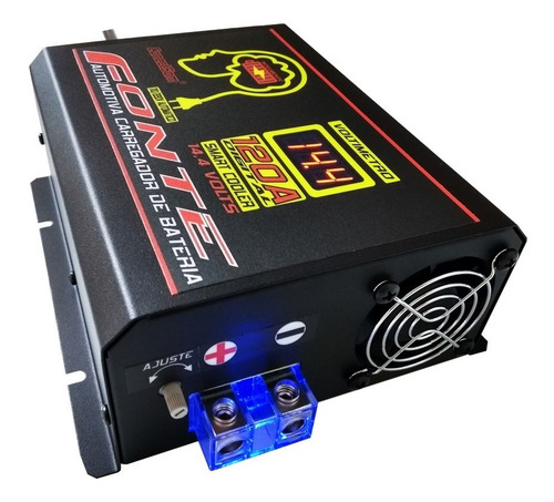 Imagem 2 de 4 de Fonte Automotiva Inteligente 120 Amperes Bivolt Automático