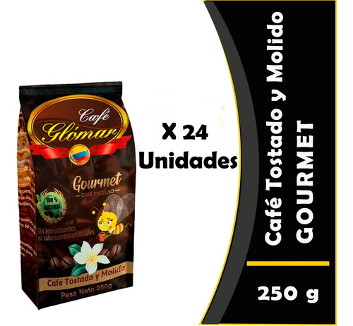 Café Glómar 250g X 24 Unidades.