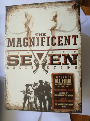 Los Siete Magníficos - The Magnificent Seven Coleccion 4 Dvd