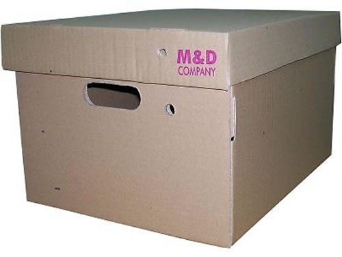 Caja Archivo Super Reforzada Cartón Corrugado Myd 403 X6