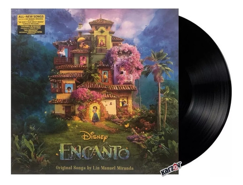 Encanto Disney Soundtrack En Ingles Lp Acetato Vinyl