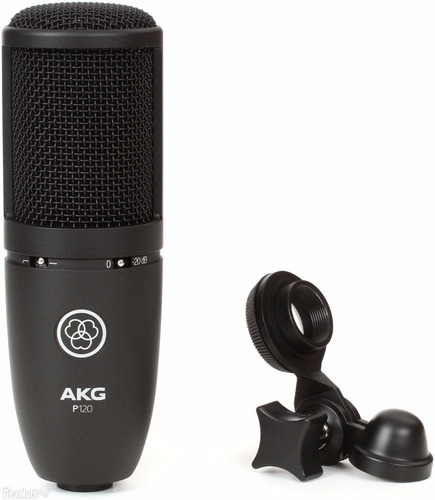Microfono Condensador De Estudio P120 Akg + Dscto + Envio