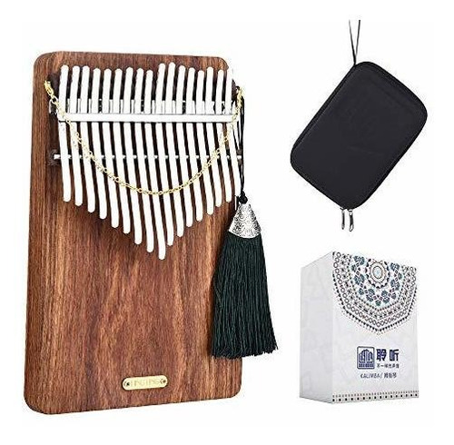 Lingting Kalimba 17 Teclas Thumb Piano Mbira Finger Piano