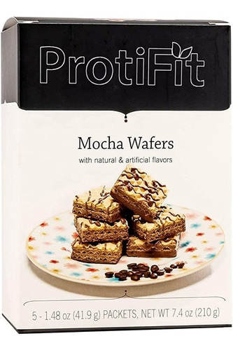 Proti Fit High Protein Wafer Bar - Mocha (5 Porciones/caja)