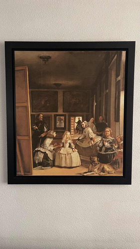 Cuadro Las Meninas De Diego Velazquez (impre. Museo Prado) 