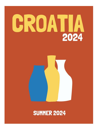 Libro: Croatia 2024 Travel Scrapbook
