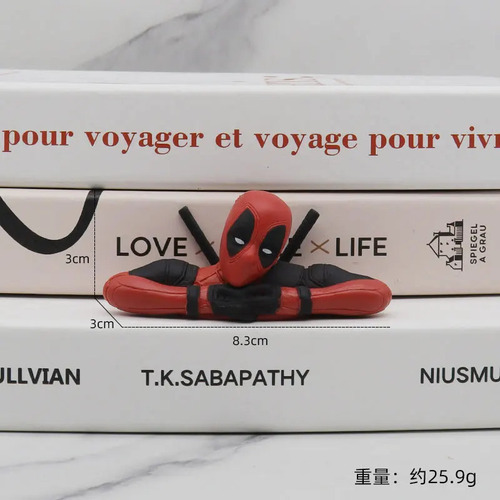 Decoración De Escritorio De X-man Deadpool, 3 Unidades Al Az