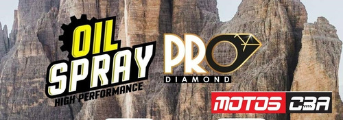 Imagen 3 de 5 de Desengrasante Cadena Motores Moto Pro Diamond Motoscba