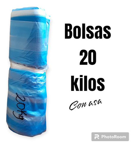 Bolsas Con Asa 20 Kilos