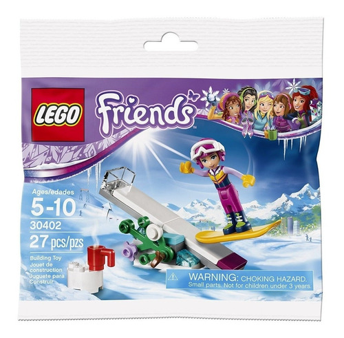 Lego  Friends 30402 Snowboard Tricks 27 Piezas