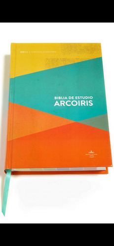 Biblia De Estudio Arcoriris Tapa Dura