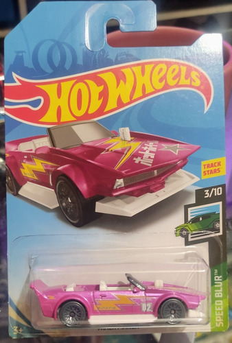 Hot Wheels  Track Manga  Speed Blur 3/10 Rosa